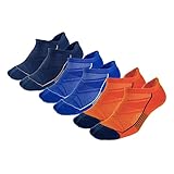 Merino Wool Ankle Running Socks Cushioned Low Cut Tab Athletic Socks for Men and Women Gifts 3 Pairs