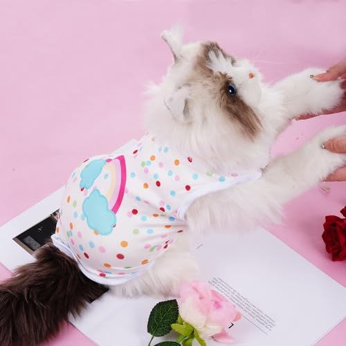 Ropa para perros choyaxo 4pcs multicolor miniatura 6