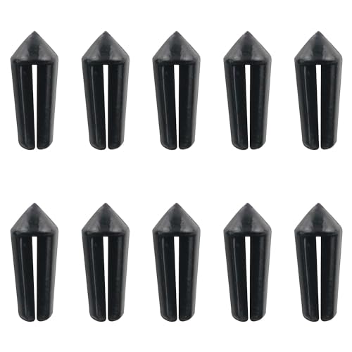 WHYHKJ 40PCS Dart Flight Tail Protectors Replacement Wing Correction Plastic Flight Fixators Pocket Dart Metal Tip Set