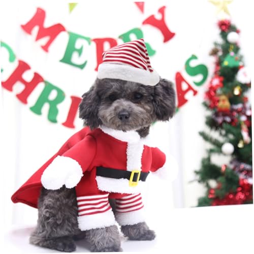 Disfraz para perro con gorro de Santa talla 2XL miniatura 4