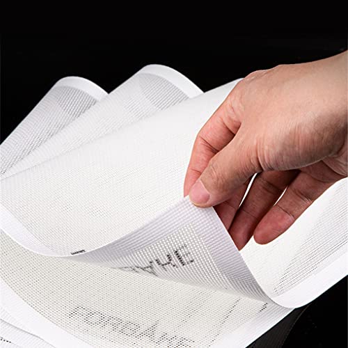 3 Set Of Perforated Baking Mat Cookie Sheet Bottom Liner Cheese Bread Pastry Dessert Grill Pad Roasting Cooking #TOP5