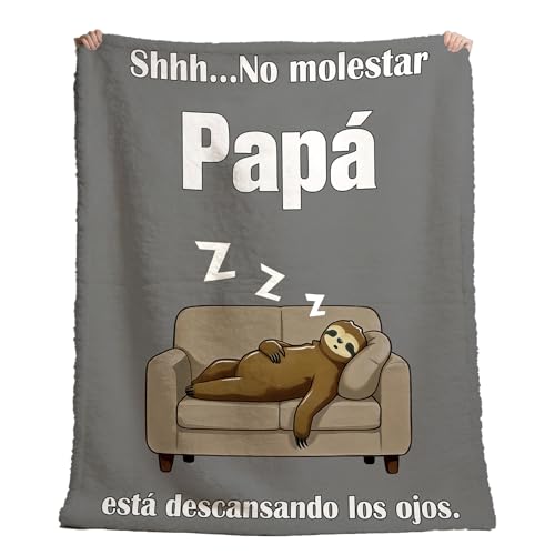 Twidels Regalo Dia del Padre Regalo Padre Papa Manta Sofa 130 X 150cm Regalos Originales para Hombre Regalos Cumpleaños Papa Franela Manta para Cama Picnic Semana Santa Navidad Twidels Regalo Dia del Padre Regalo Padre Papa Manta Sofa 130 X 150cm Regalos Originales para Hombre Regalos Cumpleaños Papa Franela Manta para Cama Picnic Semana Santa Navidad