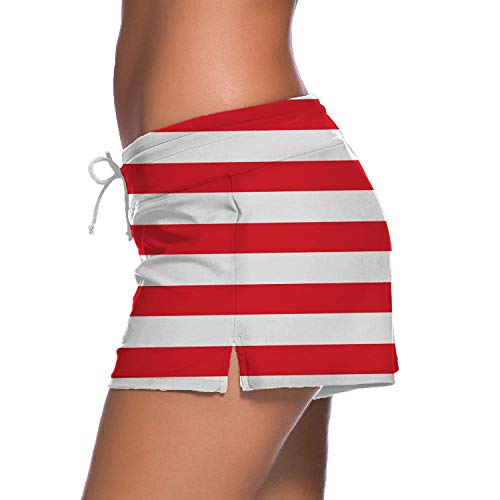 Alex Vando Women's Beach Boardshort Trunks - Perfect for Swimming and Lounging at the Beach