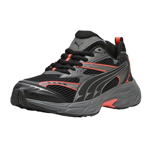 PUMA Mens Morphic Athletic Lace Up Sneakers Shoes Casual - Black2