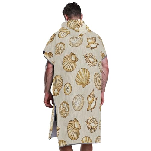 Poncho de surf et serviette à capuche pour vos sorties plage