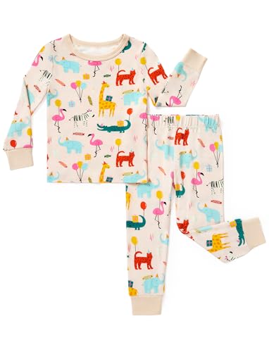 PATPAT Bamboo Viscose Pajama Sets for Toddler Kids