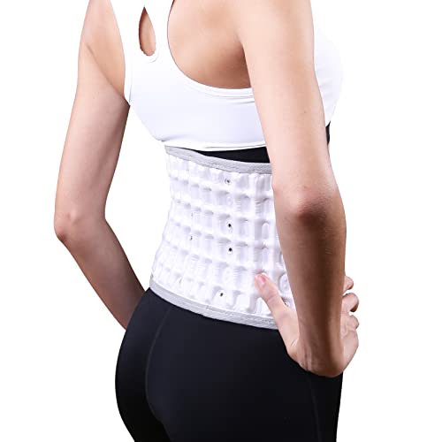 ALPHAY Inflatable Lumbar Traction Support Belts, Decompression Back Belt Lumbar Spine Support with Relief the Pain Back Traction Decompression Belt for Men & Women Fits Waist Size 32-36 inches