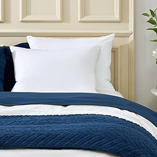 Bedsure Cotton King Size Pillow Protectors With Zipper 2 Pack - Zippered Cooling Pillow Case Protector Set Of 2 Pillow Case Cover (20X36) #TOP2
