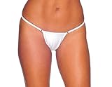 BodyZone Women's Low Back Tee W/Breakaway Clip, White, One Size