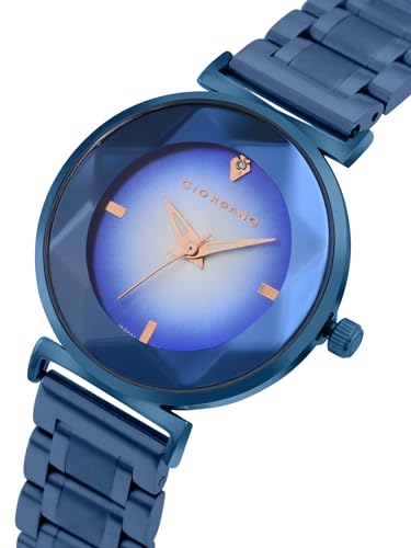 Image of Giordano Analog Stylish Watch for Women Water Resistant Fashion Watch Round Shape with 3 Hand Mechanism Wrist Watch to Compliment Your Look /Ideal Gift for Female - GZ-60059