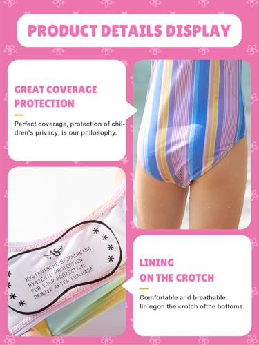 Image of Angel season Girls Swimsuits Kids Bathing Suit One Piece Swimwear with UPF 50+ Cute