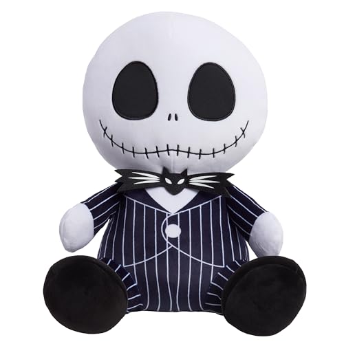 Peluche Jack Skellington Disney L'Étrange Noël de Monsieur Jack jouet lesté anti-stress