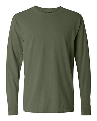 Comfort Colors Men's Adult Long Sleeve Tee, Style 6014 3XL Hemp