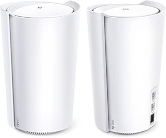TP-Link Deco AX7800 Tri-Band Mesh WiFi 6 System (Deco X95) - Whole Home Coverage up to 6100 Sq.Ft with AI-Driven Smart Antennas, Multi-Gig Ethernet, Replaces Wireless Router and Extender (2-Pack)