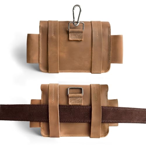 Image of Hide & Drink, Empty First Aid Bag, Mini Medical Storage Pouch, Rectangular Bag for Survival Kit, Full Grain Leather, Handmade