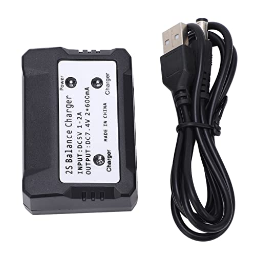 2S Balance Charger 7.4V 2 in 1 Balance Charger per...