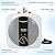 Ganggend 2.5 Gallon Electric Water Heater, 1500W 110V Mini Tank Under Sink Instant Hot Water Heater with Pressure Release Valve, Digital Display for Kitchen, RV, Laundry,Food Truck, Beige