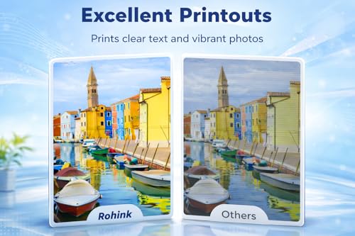 Image of ROHINK Premium Dye Ink Bottles for Brother Printers, T220, T300, T310, T420, T500, T520, T820, T920, T510, T910, T710, T4500W, T800W, T710W - Printer (BTD 5000 CMY Pack of 3)
