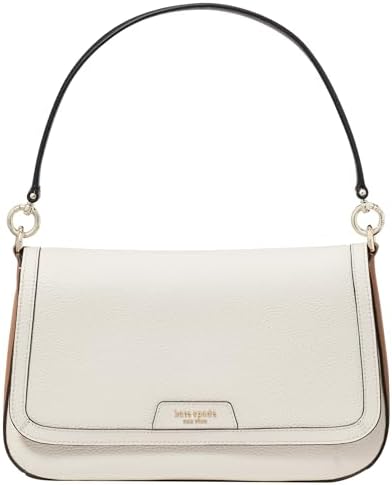 kate spade new york womens Hudson Pebbled Leather Flap Shoulder B...
