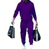 Photo Gallery wesbr tuta sportiva uomo autunno tasca a canguro tuta jogging uomo casual tuta couleur unie uomo felpa con cappuccio per set 2 pezzi uomo m-purple s Photo Gallery wesbr tuta sportiva uomo autunno tasca a canguro tuta jogging uomo casual tuta couleur unie uomo felpa con cappuccio per set 2 pezzi uomo m-purple s