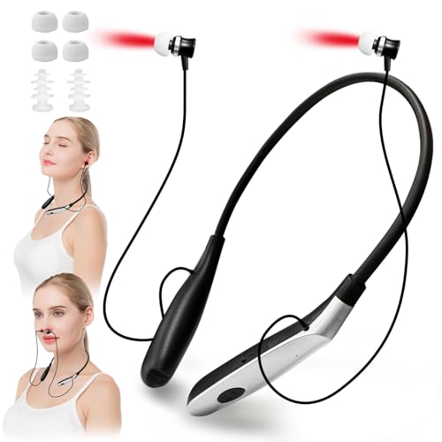 Tinnitus Infrarot OhrstöPsel, 2-in-1 für Nase Ohren,Rotlichtgerät für Tinnitus,Schnelle Hilfe bei Ohrgeräuschen