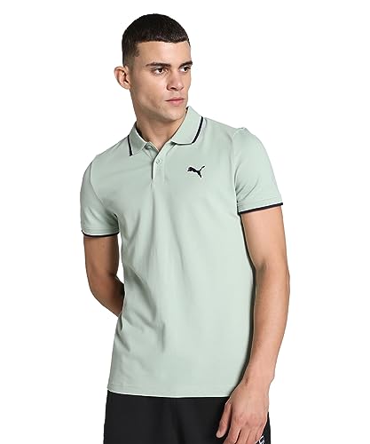 Image of Puma Men's Solid Slim Fit T-Shirt