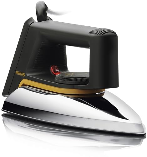 PHILIPS 1100W Classic Dry Iron with Linished Soleplate - HD1172/27