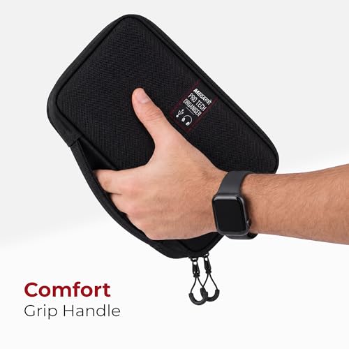Image of MegaStro Pro Tech Organizer: Waterproof Organizer for Electronics, Gadgets, Cables, Hard Disks and Accessories - Travel Kit