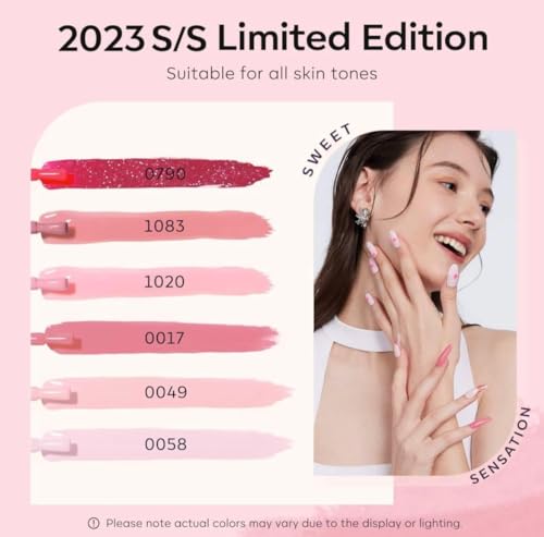 Image of Bolt Bee Gel polish Nail Lacquer | Glossy Gel Finish | Rich Pigmentation | Chip Free | Quick Drying Formula | Long Lasting Nail Polish for Women 15ml set