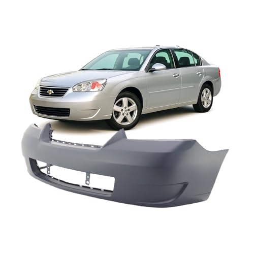 Image of FitParts Compatible with Chevrolet Malibu 2006-2008 Front Bumper Cover | Primed, Sedan /Hatchback, Classic LS LT Maxx Hatchback, Ready to Paint, OEM 15266276, GM1000767