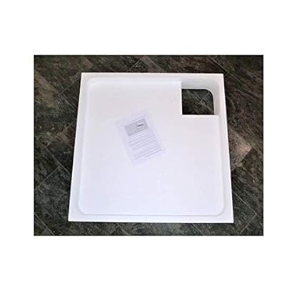 Universal Duschwannenträger Wannenträger Styroporträger für Duschwanne 80 x 80 cm superflach/Höhe Träger 14 cm