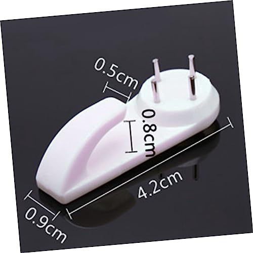 Image of Homoyoyo Seamless Hooks Nail Drywall Hooks Nails for Hanging Wall Decor and Photo Frames