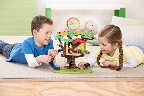 SCHLEICH 42408 Farm World Spielset - Abenteuer Baumhaus, Spielzeug ab 3 Jahren & 42502 Farm World Spielset - Tierarzt… – Bild 4