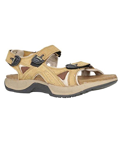 Camel Leather Sandals and Floaters 