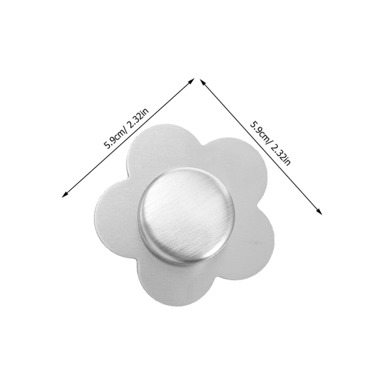 YARNOW Fissatori Magnetici per Tovaglie in Acciaio Inossidabile Argento, 8 Pezzi, Compatti e Facili da Installare, per Uso Esterno e Interno, Antivento e Pratici