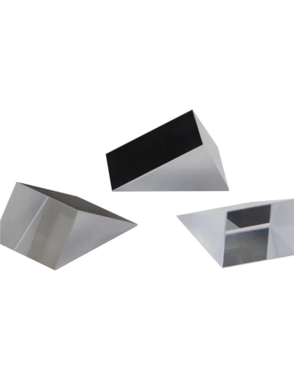 SRCGG 1Pc Prism Lens 30 Degrees 60 Degrees 90 Degrees Right Angle Diamond Mirror Optical