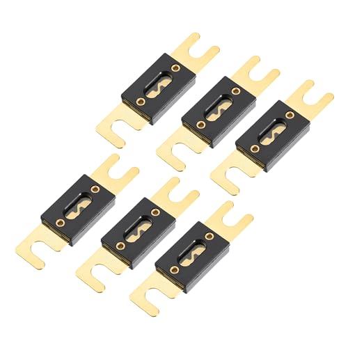 Fusibles ANL Motoforti universels haute conductivité en métal doré pour protection auto