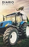 Diario scuola 2025 2026 Trattori: Pianificatore giornaliero per ragazze e ragazzi | Materiale scolastico medie elementari superiori università |Copertina Trattore (Italian Edition)