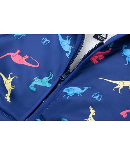 Image of V VALANCH Toddler Fleece Jacket Boys Girls Zip Up Hoodie Sweatshirt