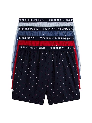 Tommy Hilfiger Men's Cotton Classic 4-Pack Woven...