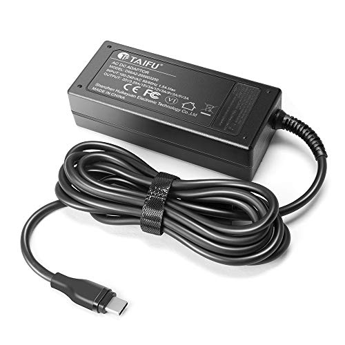 TAIFU 65W 45W Type C Cargador para Lenovo Yoga 920-13IKB 720-13 730-13 S330 C920 C930 Thinkpad T480S T580 ASUS UX390UA C436FA Huawei MateBook D 14 2020 Acer Chromebook 315 CB515 USB Tipo-C Adaptador