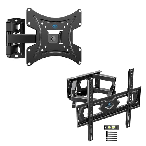 PERLESMITH Soporte TV Pared PSSFK1 para 13-42 Pulgadas & PSMFK4 para 26-65 Pulgadas