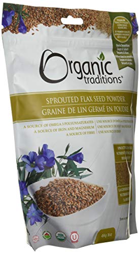 Organic Traditions Sprouted Flax, 454 GR - Thumbnail 3