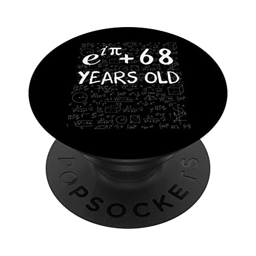 67 cumpleaños regalo Identidad de Euler matemático 67 años PopSockets PopGrip Intercambiable