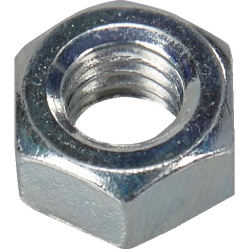 Trusco Nakayama Y810-0004 Hex Nuts, 1 Type Trivalent White, Screw Dimensions M4 x 0.70, Pack of 20, Small Pack
