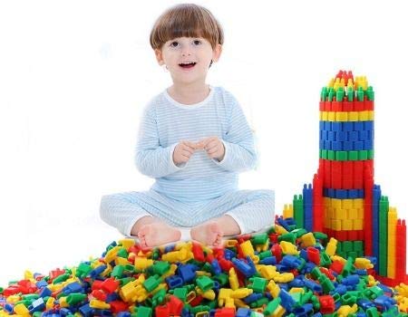 Image of Little Fingers Preschool Bullet Blocks for Kids - Toddler Crafts with Travel Tote - Montessori Toys for Toddlers Occupational Therapy Fine Motor Skills Toys - 84 pcs