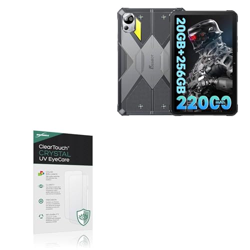 BoxWave Screen Protector Compatible With FOSSiBOT DT2 - ClearTouch Crystal Anti-UV EyeCare (2-Pack), Filters out Harmful Blue Light Reduce Fatigue