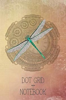 Dot Grid Notebook : Dot Grid Journal Dragonfly