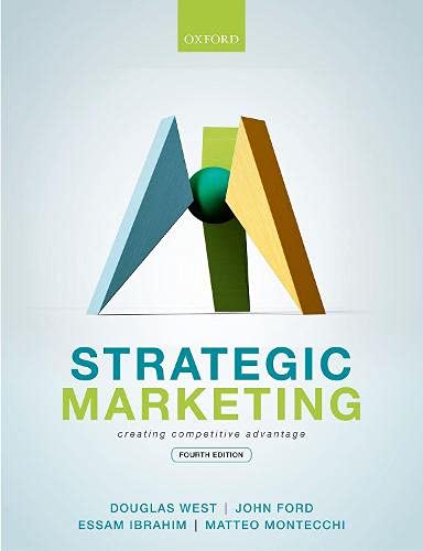 Strategic Marketing: Creating Competitive Advantage