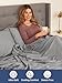 Extra Deep King Sheet Set - 6 Piece Breathable and Cooling Sheets - Hotel Luxury Bedding for Women, Men, Kids & Teens - Easy & Secure Fit - Soft and Wrinkle Free - Extra Deep Pockets - Heathered Grey